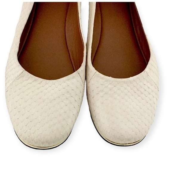 Givenchy cream whip snake skin flat, size 39.5EU‎ never worn - Picture 10 of 13